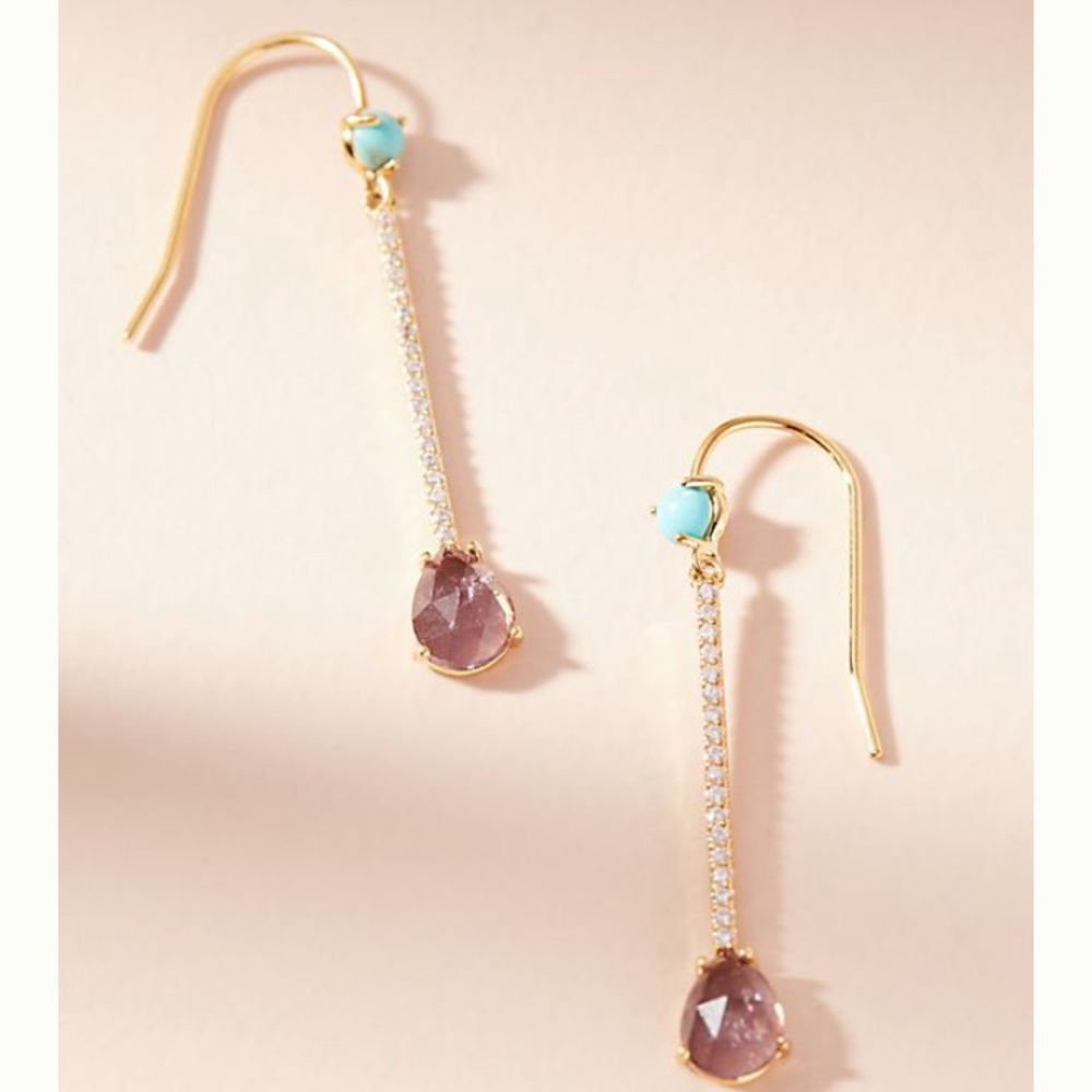 Anthropologie Ada Matchstick Earrings
